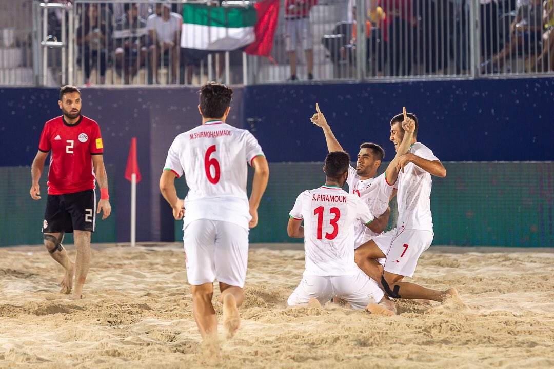 Iran Egypt Beach Soccer